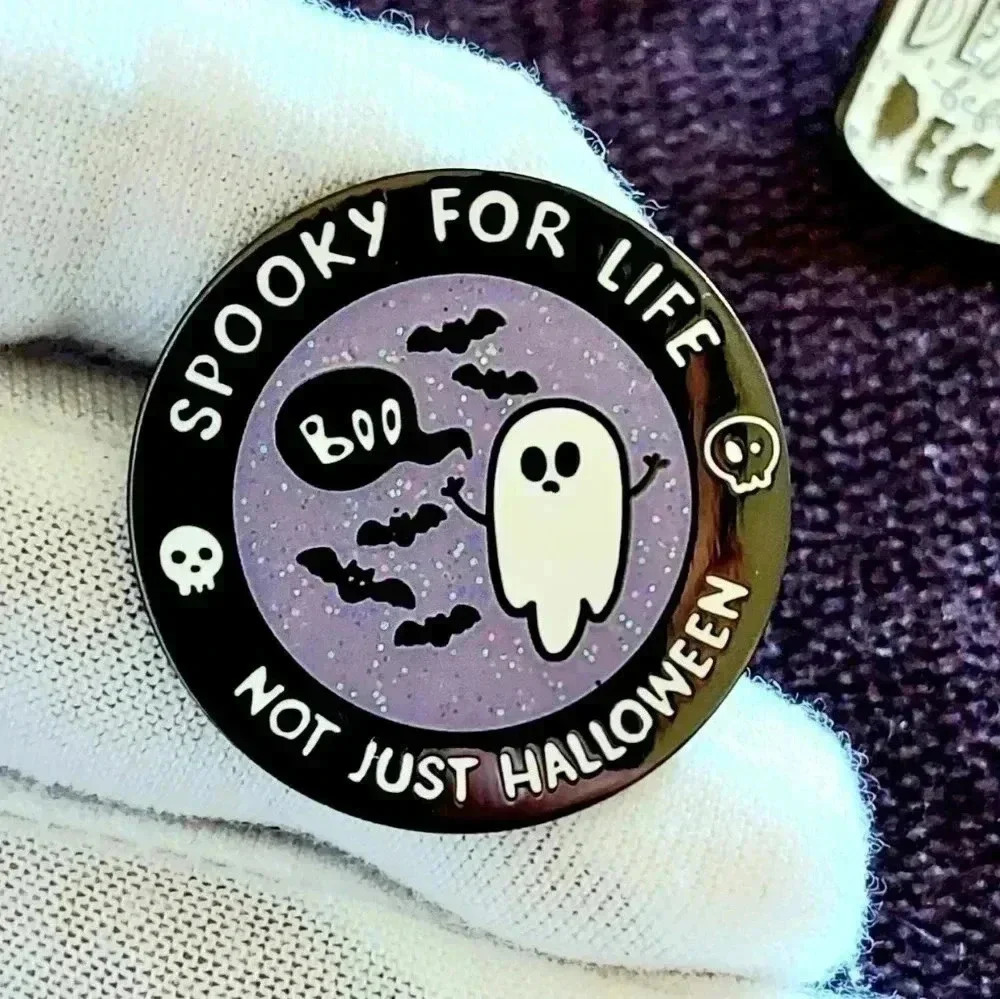 Spooky For Life Hot pin
